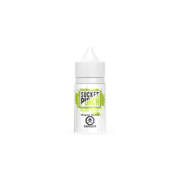 Green Burst SALT E-Liquid (30ml) - Sucker Punch