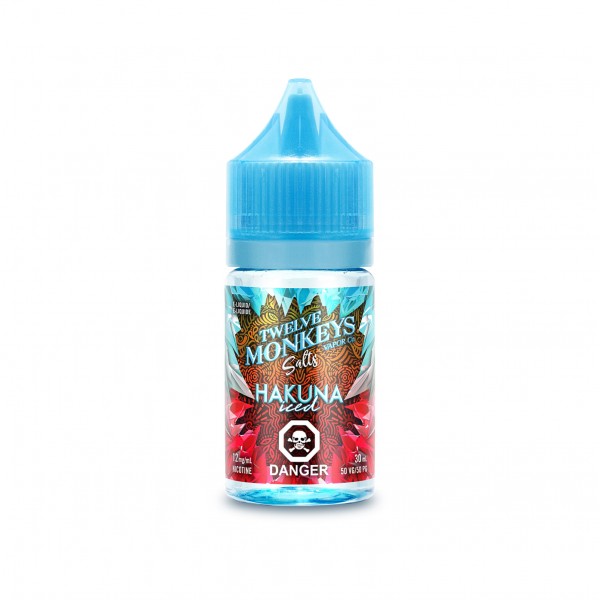 Hakuna Iced SALTS - Twelve Monkeys E-Liquid