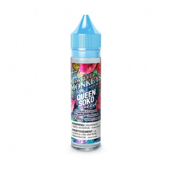 Queen Soko Iced - Twelve Monkeys E-Liquid