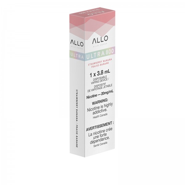 Strawberry Banana ALLO Ultra - Disposable Vape