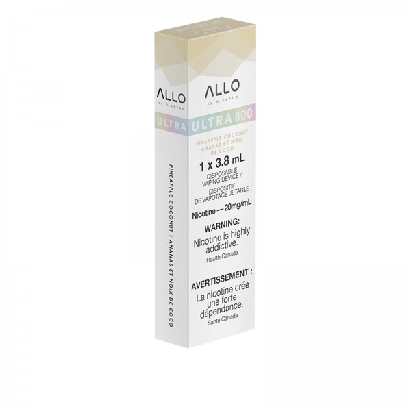 Pineapple Coconut ALLO Ultra - Disposable Vape