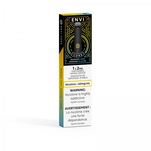 Banana Iced Envi Core - Disposable Vape