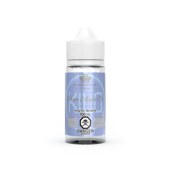 Green Apple O's E-Liquid (100ml) - Kilo Candy