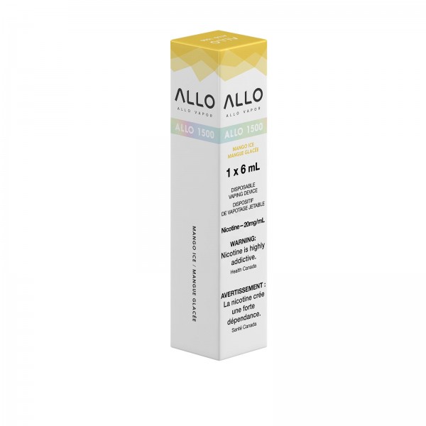 Mango Ice ALLO 1500 - Disposable Vape