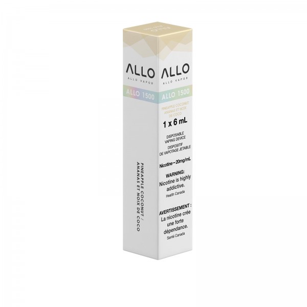 Pineapple Coconut ALLO 1500 - Disposable Vape