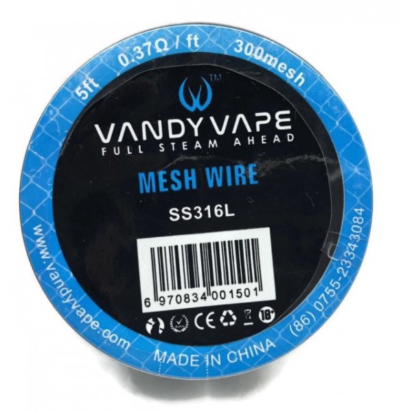 Vandy Vape Mesh Wire SS316L 0.37 Ω