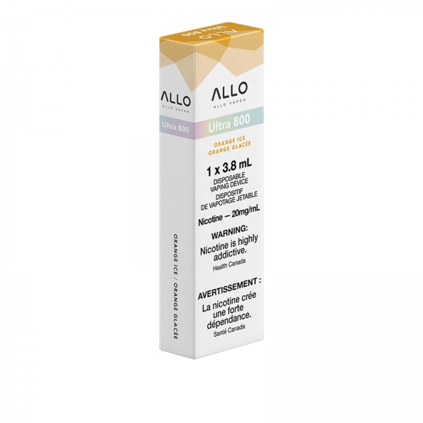 Orange Ice ALLO Ultra - Disposable Vape