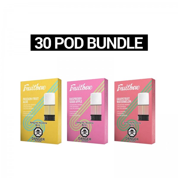 Fruitbae STLTH Pods Bundle – 30 Pods