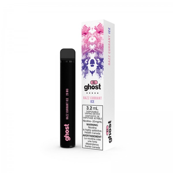 Razz Currant Ice Ghost XL - Disposable Vape